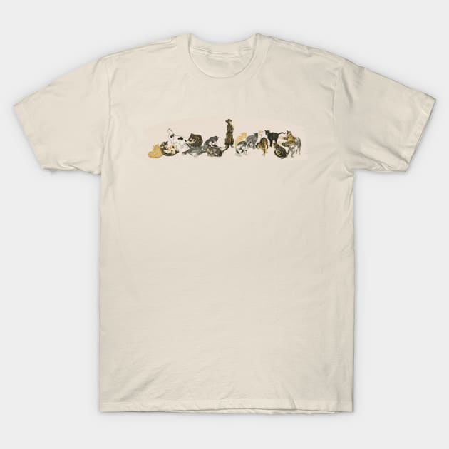 Cats And Cats And Cats T-Shirt Livingmall